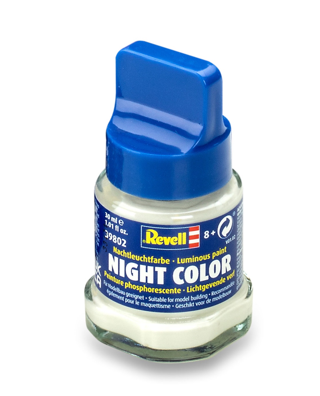 39802 - Night Color, Vernice Fluorescente Notturna 30ml REVELL