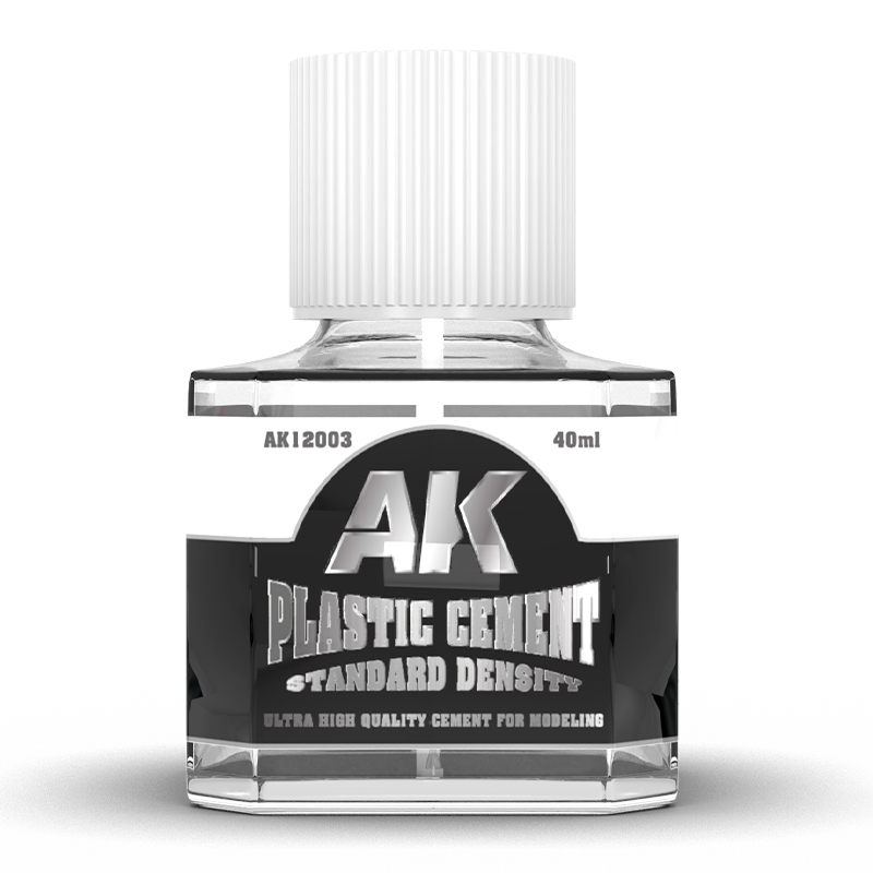 AK12003 - PLASTIC CEMENT STANDARD DENSITY (GLUE) 40ml AK INTERACTIVE