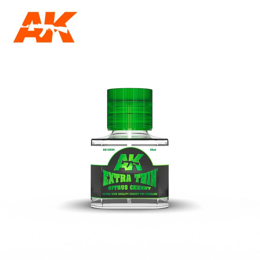 AK12004 - EXTRA THIN CITRUS CEMENT 40ml AK INTERACTIVE