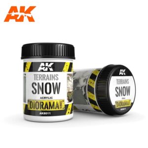 AK8011 - TERRAINS SNOW - TERRENI INNEVATI 250 ml AK INTERACTIVE