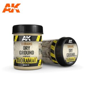 AK8015 - TERRAINS DRY GROUND - TERRENI ASCIUTTI 250 ml AK INTERACTIVE