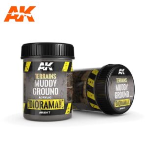 AK8017 - TERRAINS MUDDY GROUND  - TERRENI FANGOSI 250 ml AK INTERACTIVE
