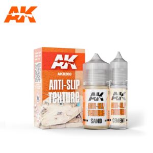 AK8200 - TEXTURE ANTISCIVOLO 30ml+15ml AK INTERACTIVE