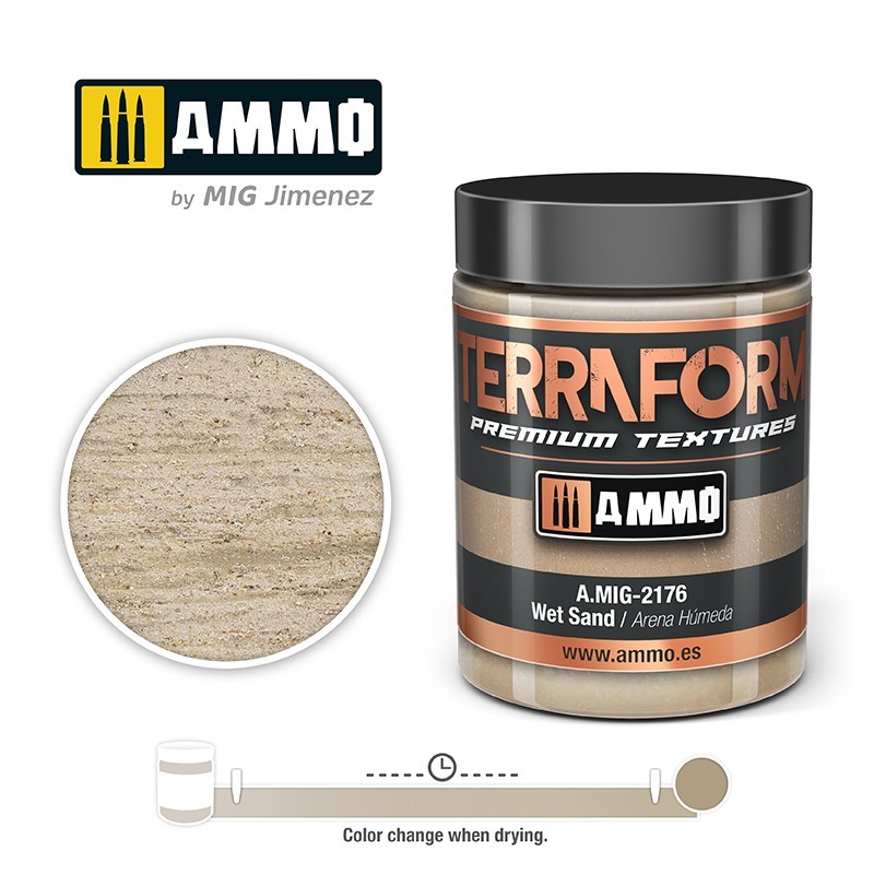 AMIG2176 - TERRAFORM Wet Sand - 100 ml AMMO MIG