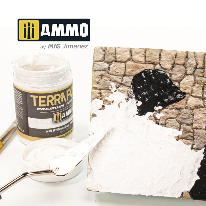 AMIG2180 - TERRAFORM Wall Whitewashing - 100 ml AMMO MIG - immagine 2