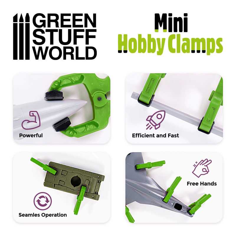 GSW11394 - Mini Morsetti di Precisione x6 - GREEN STUFF WORLD - immagine 3