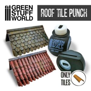 GSW1417 - Fustella per TEGOLE Miniatura - GREEN STUFF WORLD