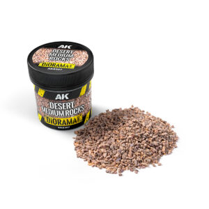 AK8307 - DESERT MEDIUM ROCKS - ROCCE MEDIE DEL DESERTO  100ml - AK INTERACTIVE