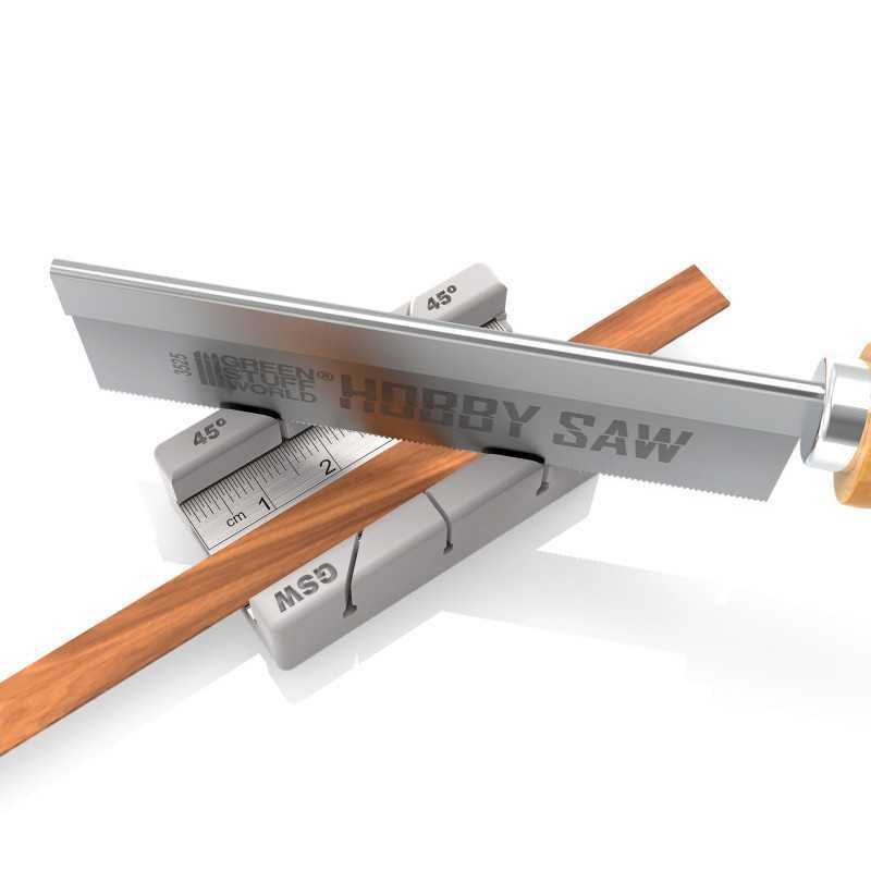 Green Stuff World 12936 – Utensile di Taglio Angolare di Precisione (Miter Cutter) | Geometrie 45° e 90° | Strumento per Stirene e Profili