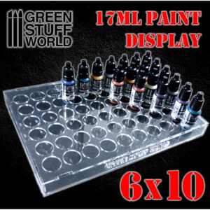 GSW2021 - Espositore Colori 17ml (6×10) - GREEN STUFF WORLD