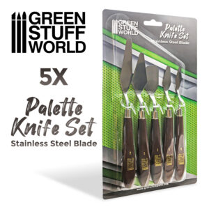 GSW3105 - Spatole per dipingere e modellare - GREEN STUFF WORLD