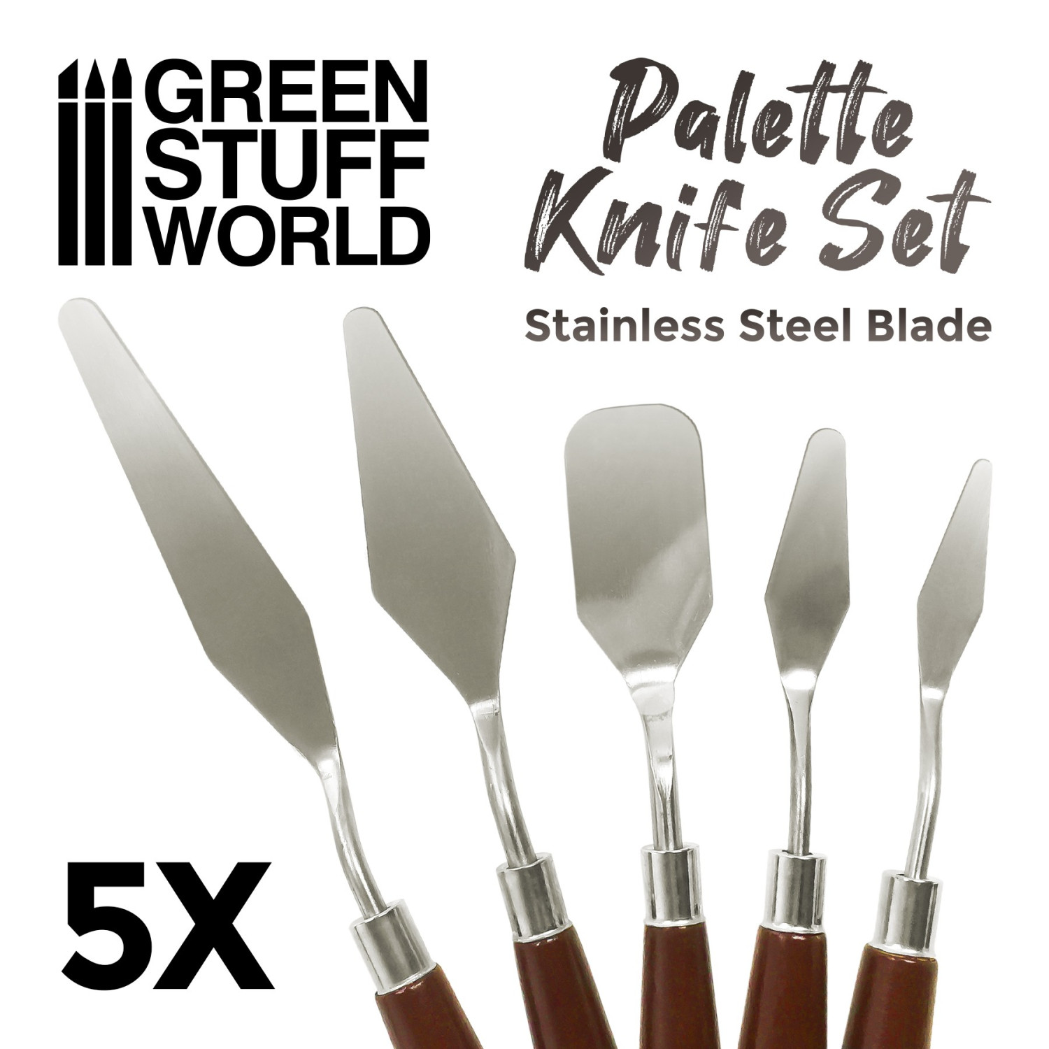 GSW3105 - Spatole per dipingere e modellare - GREEN STUFF WORLD - immagine 3