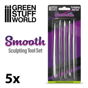 GSW3127 - 5x Lancette Modellare - SMOOTH - GREEN STUFF WORLD