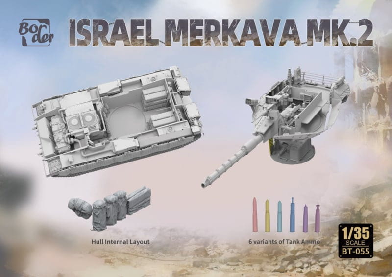 Border Model | Merkava Mk.2 Full Interior | scala 1/35 | BT055 - immagine 7